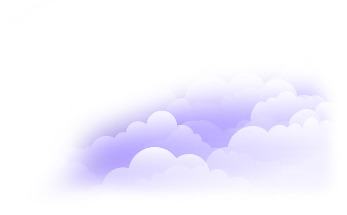 Cloud overlay background for the hero