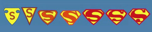 Superman's logos