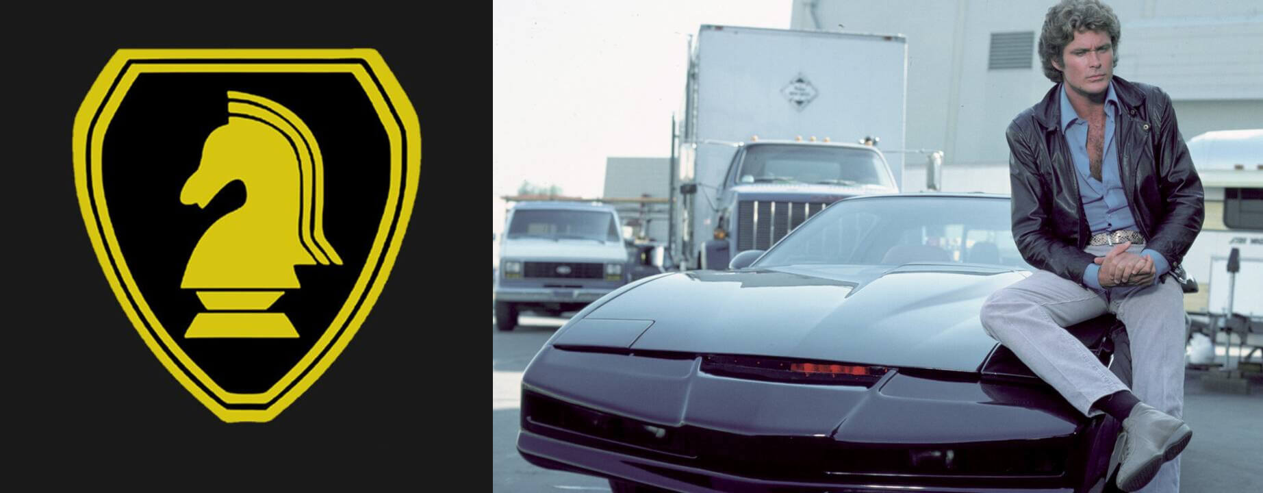 Knight Rider example logo.