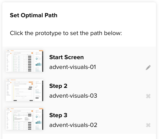 Optimal path