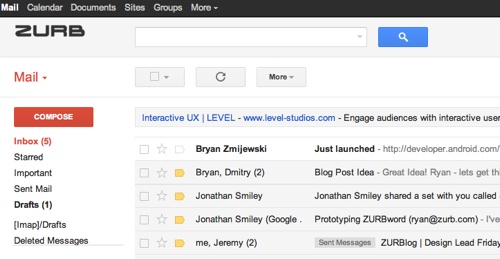 Picture of email client