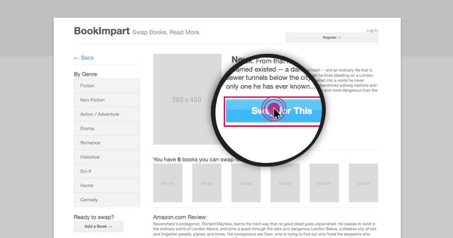 prototype wireframe clickable