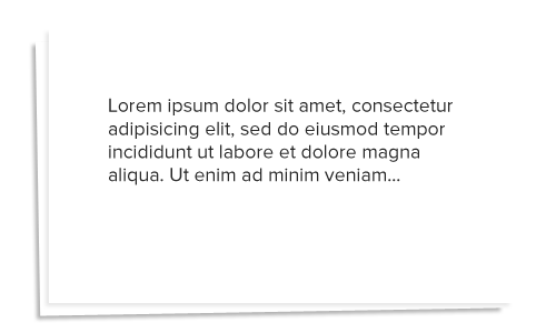 classic lorem ipsum placeholder text example