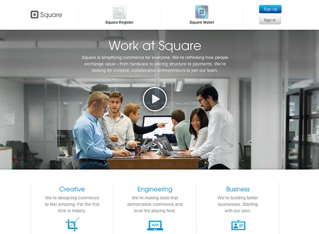skeuminimalism website example