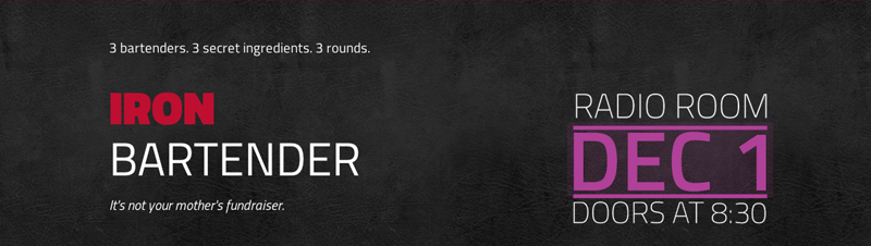 The texture of the Iron Bartender site.