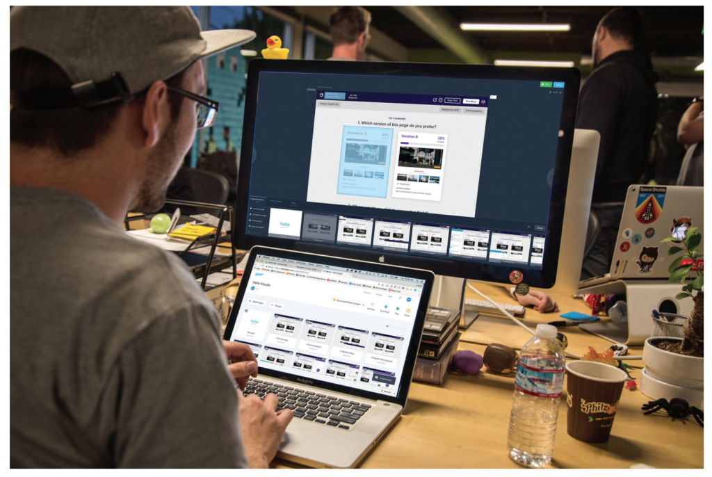 Creating a wireframe.