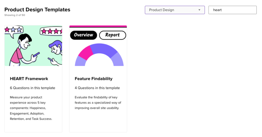 Google Heart Framework Template in Helio Google Heart Framework Template in Helio