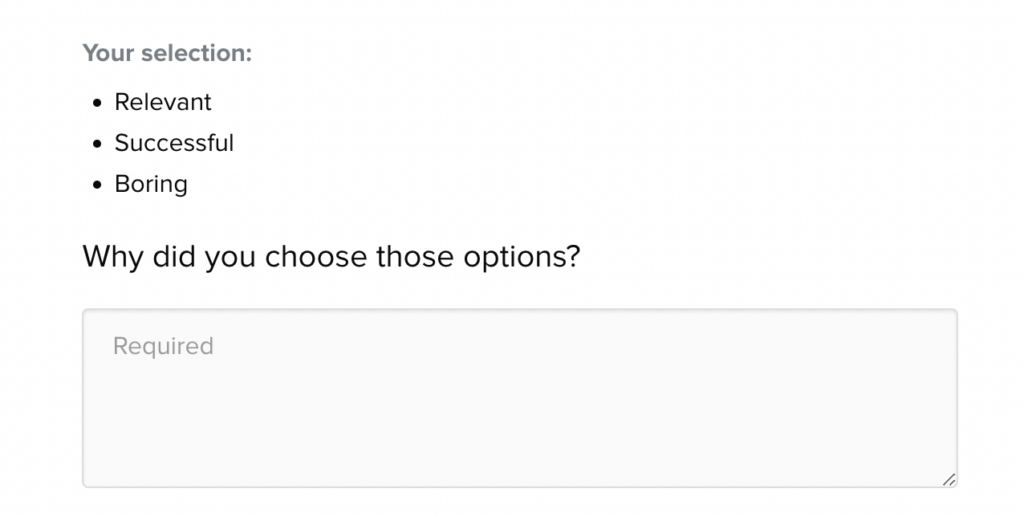 Qualitative feedback informs brand testing.