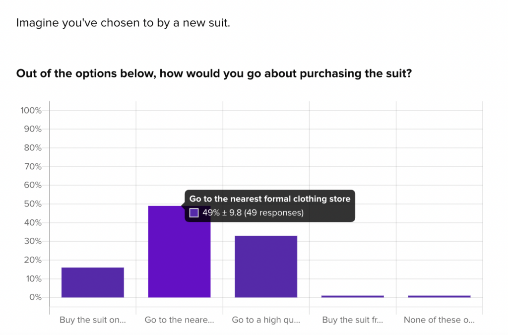 Multiple choice question allows you to create options for your solutions tree, by preference.