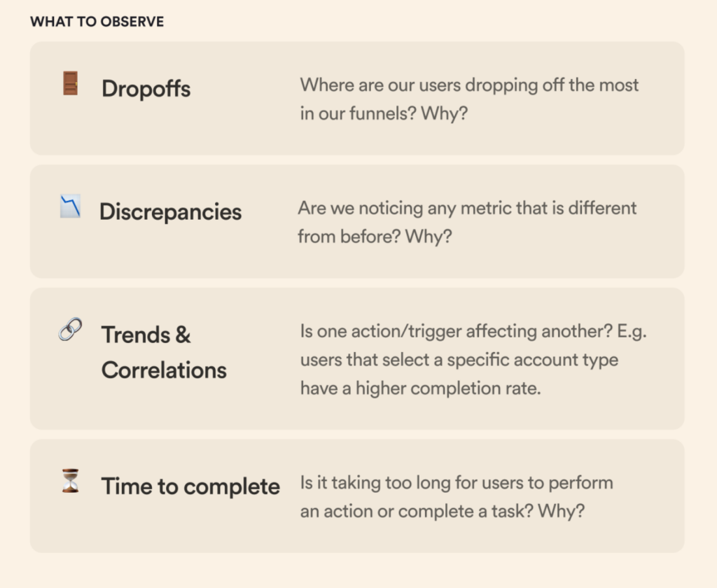 Utilize tools like user segmentation to understand different user groups.