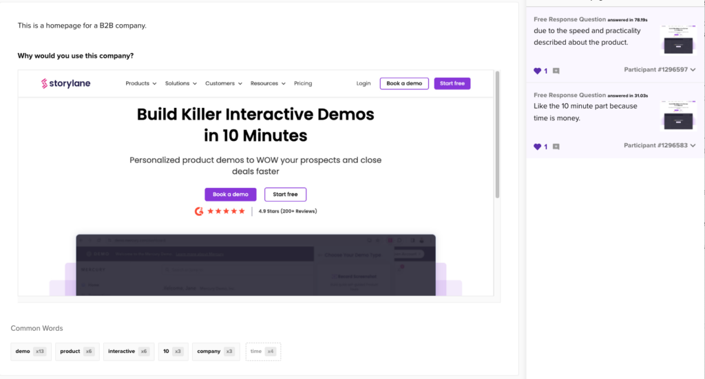 Messaging changed on the homepage.