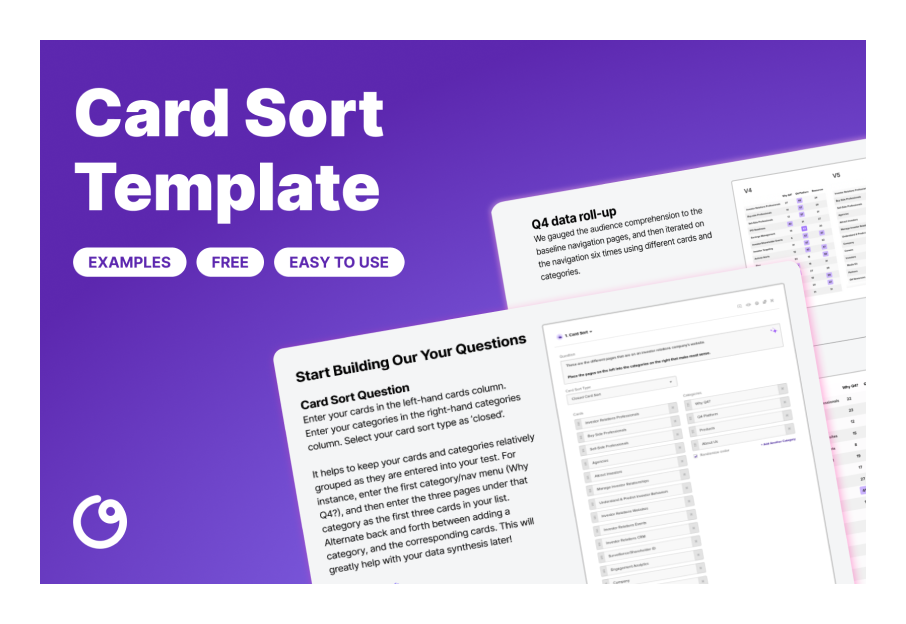 Card Sort Station Card Sort - Helio