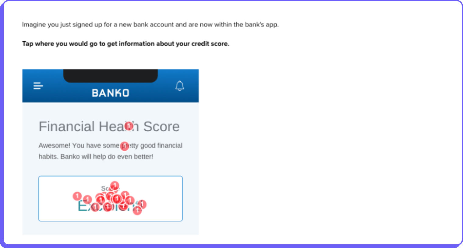 Click test data