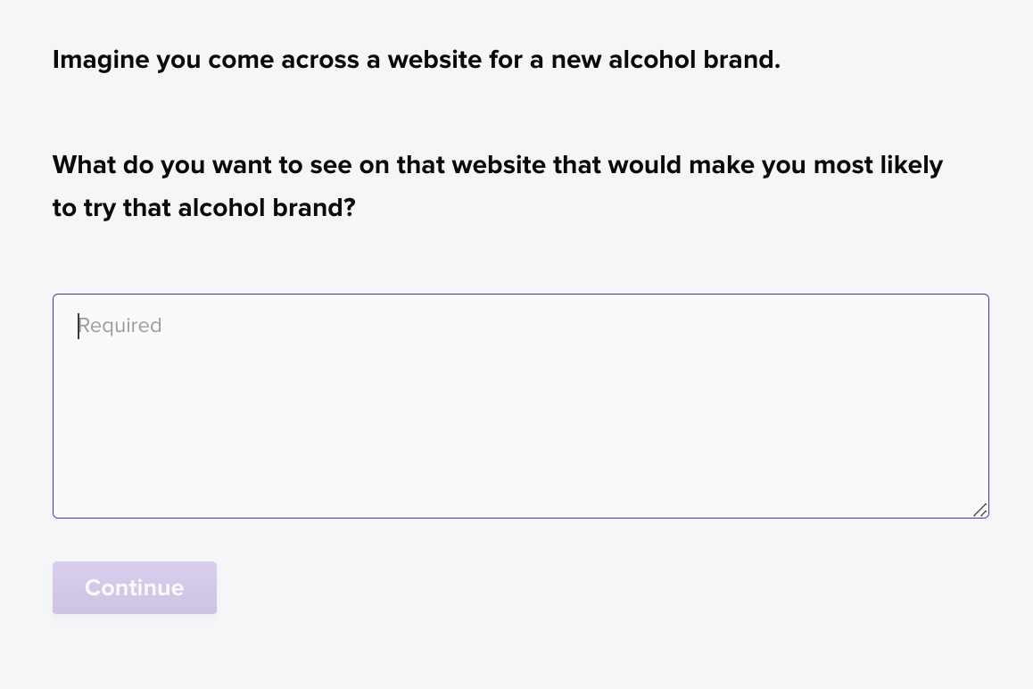Product discovery for a drink brand through concept testing - Helio